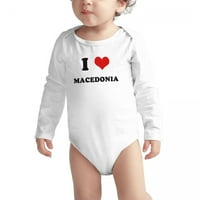 Srce Makedonija voli Makedoniju slatka dječja dugačka jednodijela