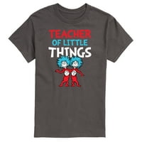 Dr Seuss - učitelj sitnica - grafička majica za muške kratke rukave