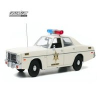 Hazzard County Šerif Dodge Coronet, Bijela - Greenlight - Diecast Model Toy auto
