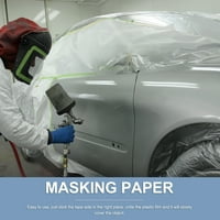 Maskiranje papira za farbanje papira Maskiranje papira za prekrivanje nameštaja na zidovima automobila