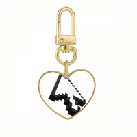 Mosaic Game Nostalgia Art Deco modni zlatni kvotni ključ za ključeve