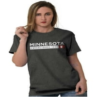 Minnesota Karta State Oblik uspostavio je muške grafičke majice Majica BRISKO Brendovi M