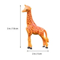 Resin Giraffe Decor Giraffe Model ADNER ADORABLE RESIN GIRAFFE CRAFT