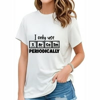Sarkazam periodični element tablice čudna naučna šala poklon majica