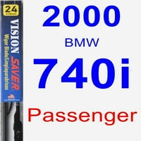 BMW 740i Blade za brisanje putnika - Vision Saver