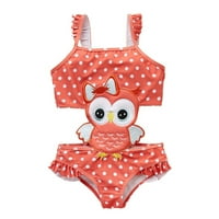 Pimfylm baby Girls 'kupaći kostimi za djecu, djevojčice ljetne kupaći kostim bez rukava bez rukava na