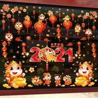 FLM naljepnica za vrata Nova godina Početna Prozori Decor Decor Kineski lik Ispiši naljepnica