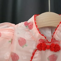 Lijepe vrtne haljine djevojke dječje djece plus veličina tulle a-line Flowy kratki rukav za princeze