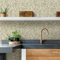 2908- Dobby zlatna geometrijska pozadina kuhinja i kupatilo u boji netkana materijal Alchemy kolekcija