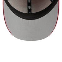 Muška nova era Red San Diego Padres Četvrti jul Niski profil 59fifty ugrađeni šešir