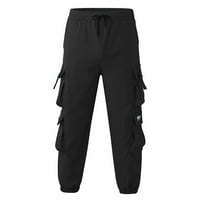Muške hlače Harlem vunene hlače Loose Plus Ležerne prilike dodaju sportske hlače Hlače devet veličina