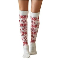 Ženske noge zagrijavači začištanja božićne žene modne dame pamučne srednje cijevi čarape čarape CALF