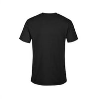 Beluga Ljubavna mens crna grafička majica - Dizajn ljudi XL