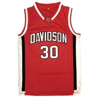 Custom Davidson # ušiveni muški džepni dres srednje škole