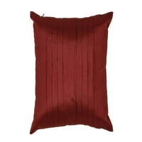 Pakovanje čvrstog FAU svilenog kvadratnog ukrasnog jastuka pokriva se shams sa zatvaračem sa zatvaračem