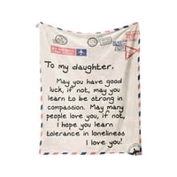 Flannel koverte za kaufe i krevete plišane flanelne pokrivače i slova u obiteljski pokrivač sa dva odvojena