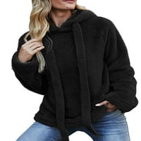 Vitmona ženska dvostrana plišana pulover pulover