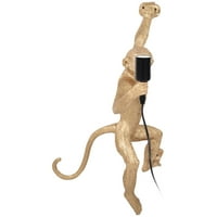 Ymiko majmunska zidna svjetiljka, rezin majmunski svijetli jedinstveni izgled za dnevni boravak za spavaću
