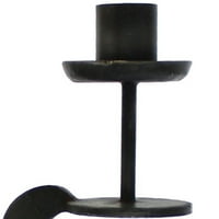 Saltoro Sherpi Antique Style Metal Holder sa montažnim donjim vijkom, crna
