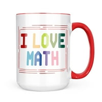 Neonblond I Love Math, šareni poklon za ljubitelje čaja za kavu