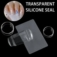 Apepal nokte prozirni pojas za brtvi puna prozirna ručka prozirna brtva glava silikonska brtva