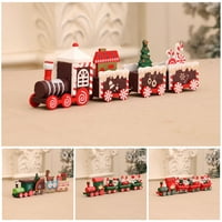 Ukrasi za božićne stablo ukrase božićne djece Poklon vlak igračka ukras