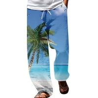 Muške hlače Ljetna plaža Hipie harem hlače Baggy Boho Yoga Havajski casual workout jogging trčanje droblje