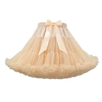 Solacol baletna suknja Ženska moći Žene Solid Color Dance Party Dance Balet Ballet Suknje za suknje