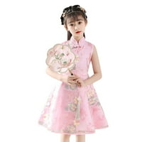 Djevojka haljina za godinu dana djeca djece dječje djevojke Dječje bajke haljine bez rukava za kineske