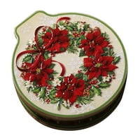 Dekor sobe za božićne ormare Ornament Okrugli kolačić Jar Skladištenje bombona Bo dječji poklon