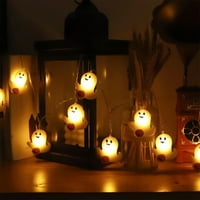 Fnochy Home Indoor & Vanjski novi modni LED Halloween String Svjetla 9,8ft Slaba za nošenje za nošenje za vanjsku unutrašnje dekor Noć vještica za dvorište za dvorište Domaći ukrasi za zabavu