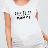 Majice odjeće Majice kratki rukav vrhovi za trudnice Prodaja začištanja Majzni ženski ženski English