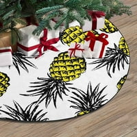 Ljetni ananas Xmas Božićna stabla Suknja za štand za odmor za zabavu UNUTARNJE OSNOVNO