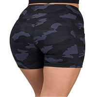 Ženske tajice Tummy Control Yoga kratke hlače Brze suho vježba Kratke hlače Stretchy Mini pantalone