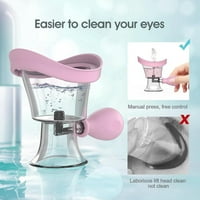 Šamne čaše za pranje očiju silikonsko čišćenje očiju za čišćenje očiju meko oči za efektivno čišćenje