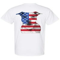 Neugodni stilovi Američka zastava Pitbull Muška majica Nezavisnost Day Pro America Pitbull majica za