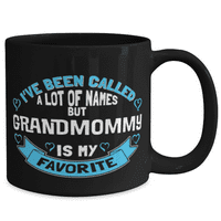 GrandMommy šalica za kafu - poklon za baku 15oz Veliki crni čaj za čaj - nova baka baka najava o trudnoći