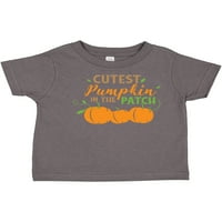 Inktastična simpatična bundeva u zakrpu, lišće, jesen, jesen poklon za mali majicu majica ili majica