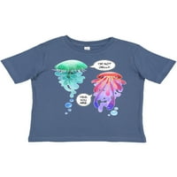 Inktastično smiješno Nisam žele meduze u plavom i ružičastoj poklon dječaku majica malih djevojaka ili