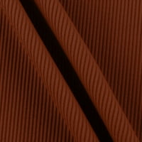 Bluze s dugim rukavima V-izrezom Bluze za žene DRESSY casual seksi narančaste veličine 2xl