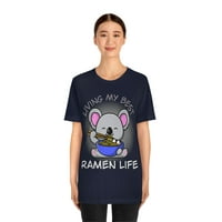 Slatka živjeti moj najbolji ramen život kawaii anime koala štapickicks tshirt s-3xl