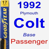 Plymouth Colt Wiper Wiper Blade - Premium