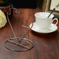 Tureclos u obliku čaša u obliku srca od nehrđajućeg čelika držač za sušenje čaše za sušenje polica za kuhinju