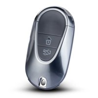 Crni prozirni ključ FOB poklopac kućišta za mercedes-Benz C S GLC EQE EQS klase