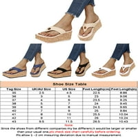 Woobling ženske papuče kline pete cipele patentna koža moda otvorena nožna dizala