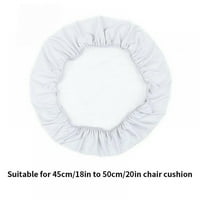 Navlaka za okrugle stolice odvojiva stolica navlaka za jastuke Elastični jastuk Prekrivač preklopnog