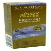 Clairol Professional Liquicolor 4A 46D Light Cool Brown, OZ