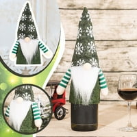 Torbe za alkoholna pića za krstarenja staklenim bocama poklopac lutke ukras šampanjca up boce božićne haljine Božićni kućni dekor i naočale