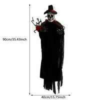 Pseururlt Početna Dekor Halloween ukrasi Nova Halloween kostur Groom skelet mladenka crna bijela kosturna