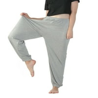 Harem pantalone za žene dame dame pune boje casual labavi plus veličine rastezljivih sportskih hlača